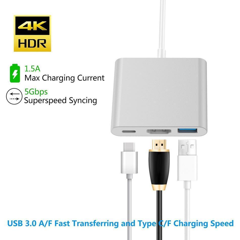 AEXZR®  3 in 1 TYPE-C HDMI Adapter