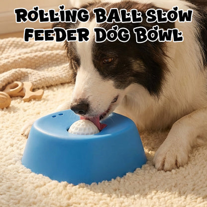 ⏳Limited-time 49% off🐶🦴RZXEA™ Rotating Lick Bowl: The Ultimate Liquid Treat Feeder Anti-gulping bowl for dogs with rolling ball