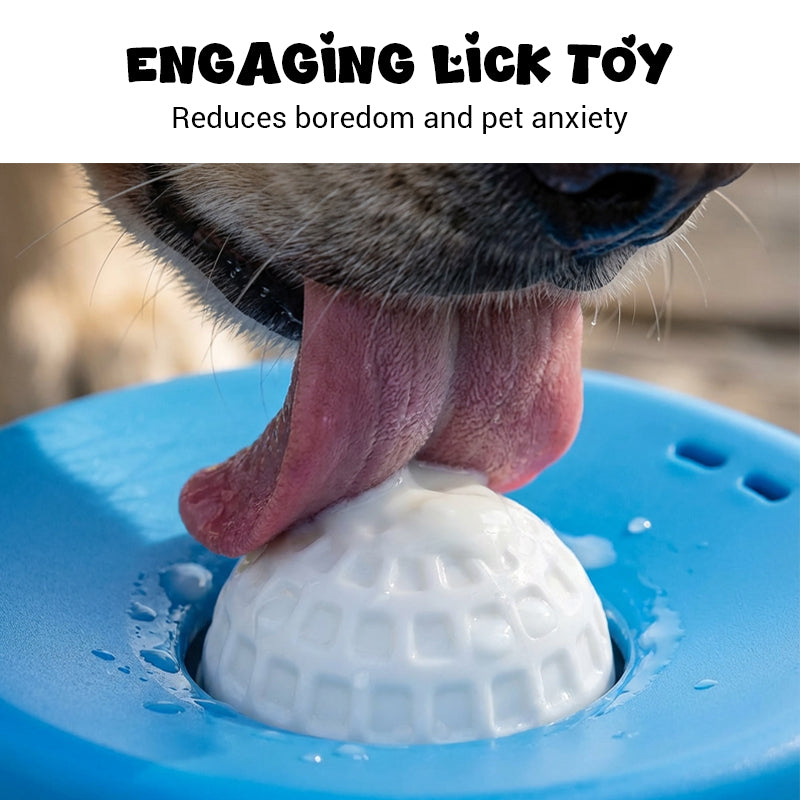 ⏳Limited-time 49% off🐶🦴RZXEA™ Rotating Lick Bowl: The Ultimate Liquid Treat Feeder Anti-gulping bowl for dogs with rolling ball