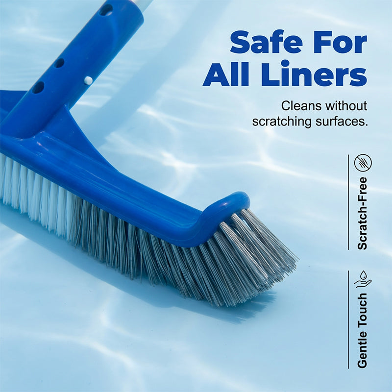 RZXEA™  Wide Pool Brush Head with Curved Ends