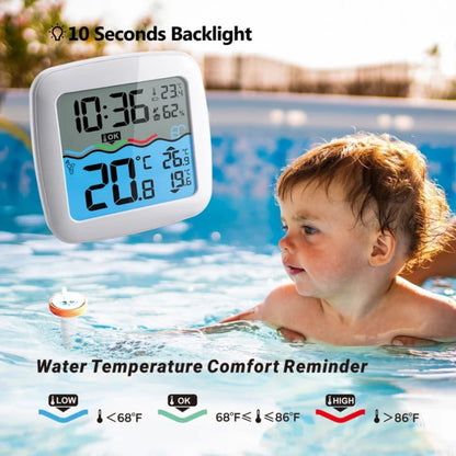 🔥70%Off🔥 RZXEA™  Digital Thermometer Wireless Pool Thermometer Floating Easy-To-Read