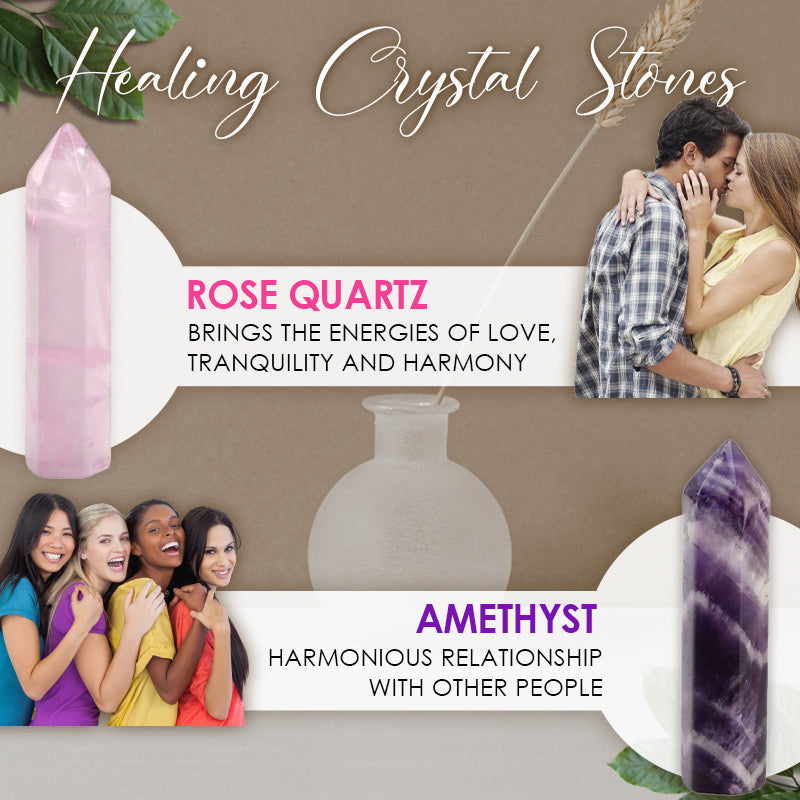 AEXZR® LucKeeper Crystal Wands